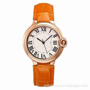 2014 New Fashionable Luxury High-quality Designer Women's Leather Watch, Waterproof